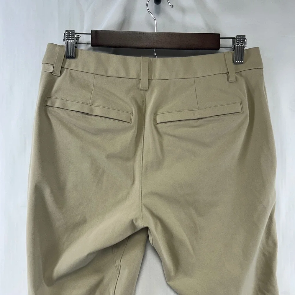 Lululemon Commission Slim-Fit Pant Mens 30 Khaki Tan Warpstreme Chino LM5AO4S